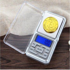 Digital Scale Diamond Jewelry Gold Spices Weight Gram LCD Mini Pocket Electronic